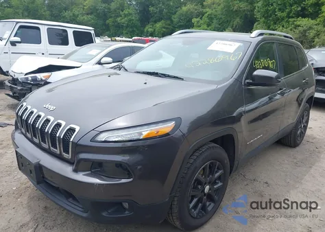 2017 Jeep Cherokee Latitude 4X4 из США, поврежденный, VIN 1C4PJMCS6HW649441
